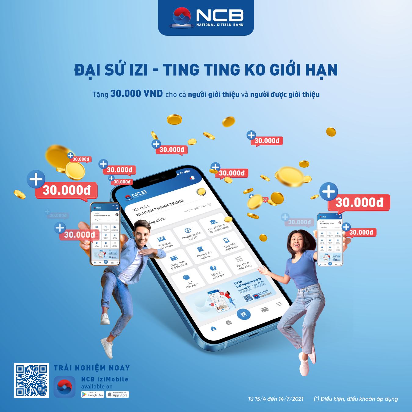 NCB – Ngân Hàng Quốc Dân - GIỚI THIỆU VÀ NHẬN THƯỞNG KHÔNG GIỚI HẠN VỚI ...