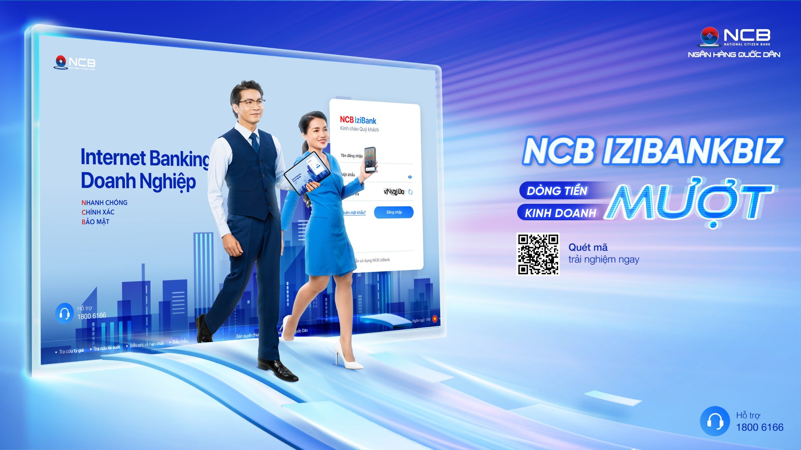 3 YẾU TỐ GIÚP NCB IZIBANKBIZ CHINH PHỤC KHÁCH HÀNG DOANH NGHIỆP