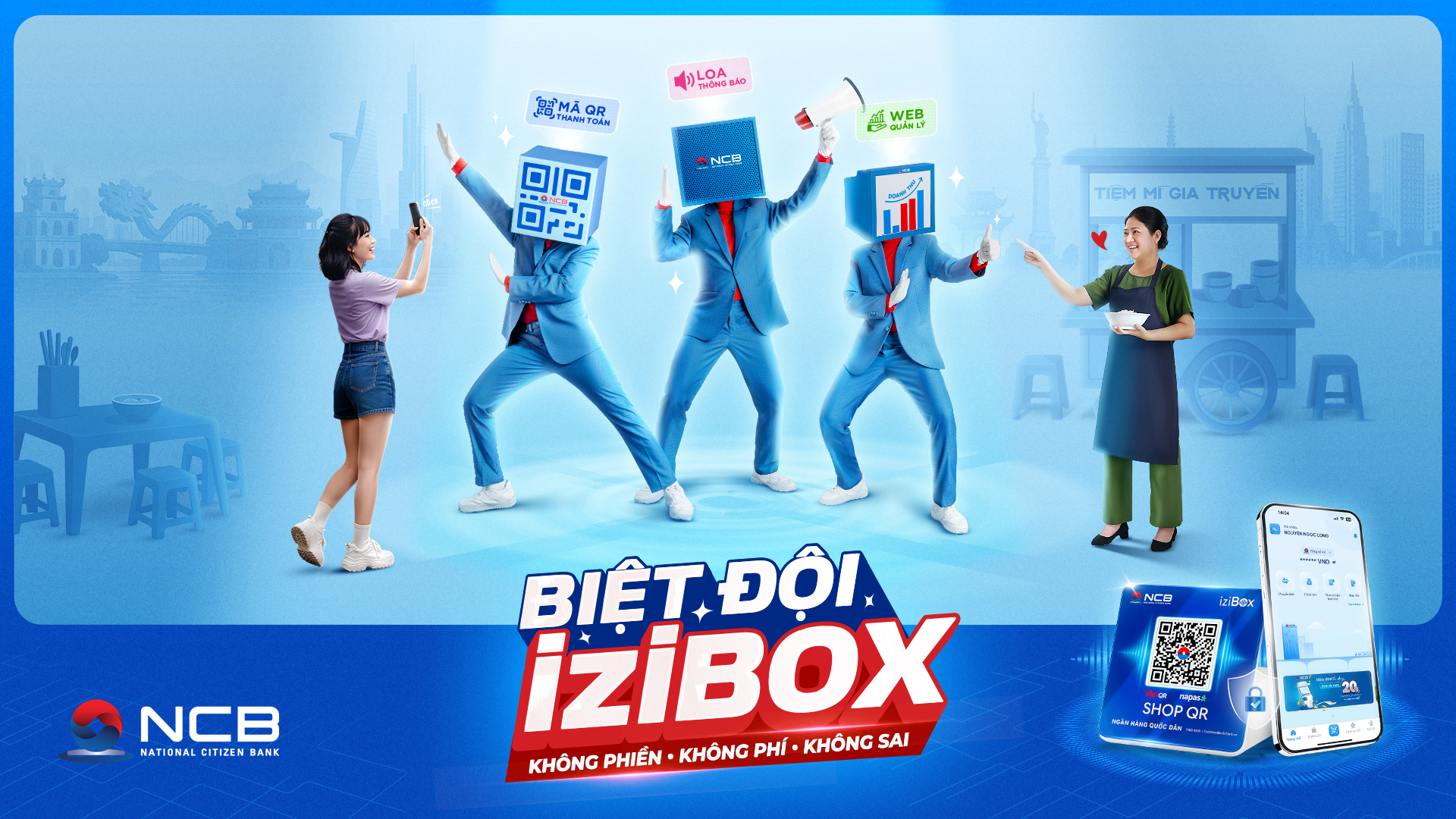 RA MẮT IZIBOX - GIẢI PHÁP QUẢN LÝ GIAO DỊCH THÔNG MINH TỪ NCB