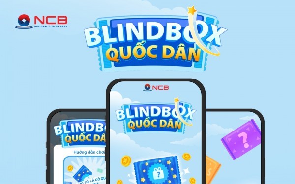 NCB công bố danh sách khách hàng trúng thưởng Blinbox Quốc Dân