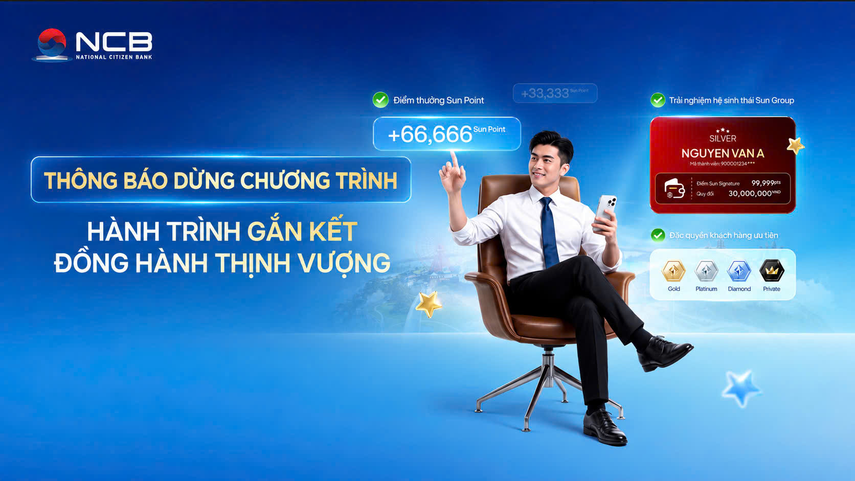 THÔNG BÁO DỪNG TRIỂN KHAI CHƯƠNG TRÌNH “HÀNH TRÌNH GẮN KẾT – ĐỒNG HÀNH THỊNH VƯỢNG”