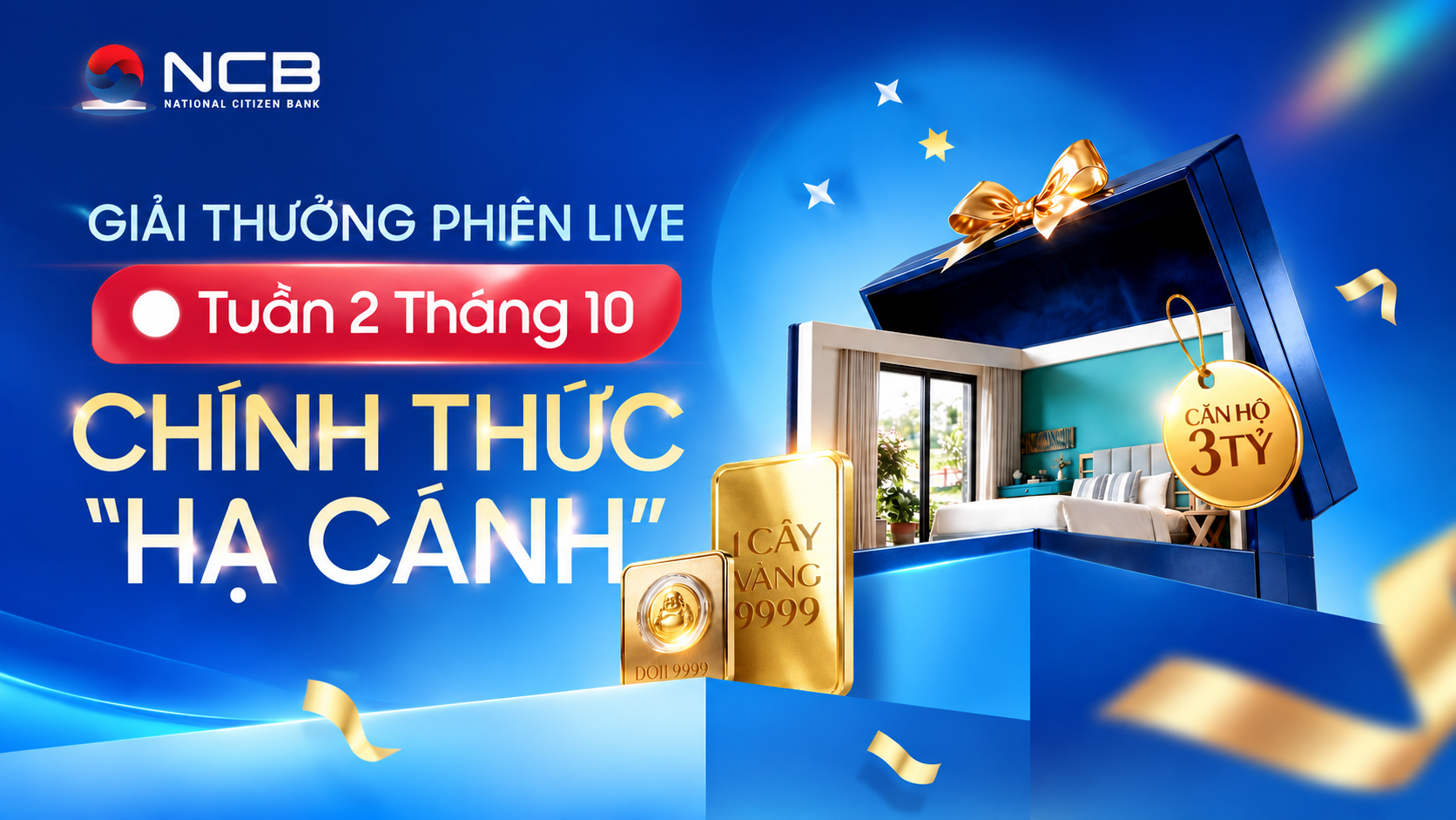 KẾT QUẢ QUAY SỐ TUẦN 2 THÁNG 10 - CHƯƠNG TRÌNH TIẾT KIỆM SIÊU ĐẶC QUYỀN