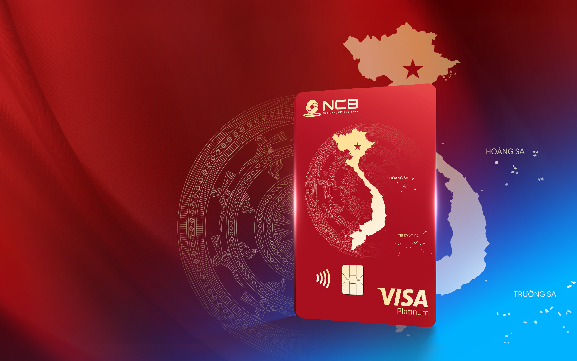 Thẻ tín dụng quốc tế NCB Visa Tự Hào