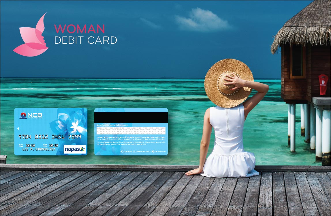 NCB – Ngân Hàng Quốc Dân - NCB Woman Debit Card