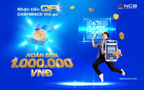 RECEIVE MONEY VIA QR - ENJOY ENDLESS CASHBACK