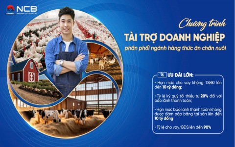 Special Financing Program for Animal Feed Distribution Businesses – Capital Support up to VND 10 Billion