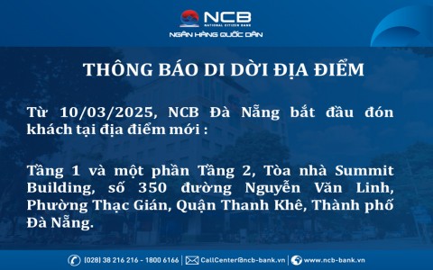 Relocation of NCB Danang