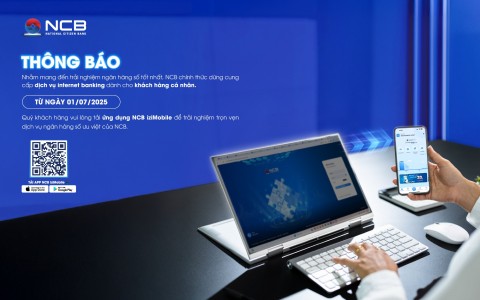 Thông báo dừng dịch vụ Internet Banking dành cho Khách hàng cá nhân