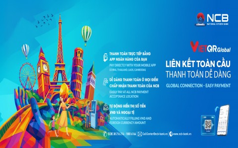 Ngân hàng NCB triển khai thanh toán xuyên biên giới bằng mã QR