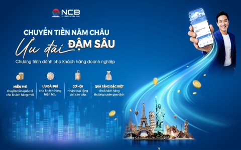 NCB Offers International Payment Incentives for Enterprises at the Beginning of the Year